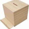Houten spaarpot