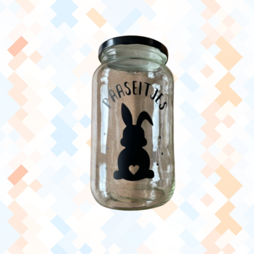 sticker voor paaseitjes pot