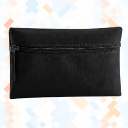 Alternative view of Zwarte etui met opdruk