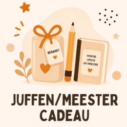 Juffen/ Meester cadeau